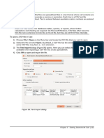 Open and navigate CSV files in LibreOffice Calc