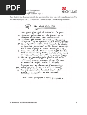 Manuscript