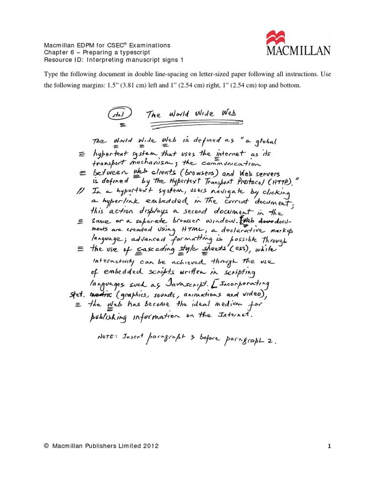 Understanding Manuscript Signs in EDPM | PDF