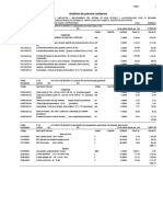 Analisis de Costos Unitarios Agua y Alcantarillado PDF