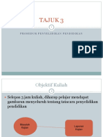 Tajuk 3 Prosedur Penyelidikan Pendidikan