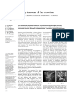 Primary Tumours of The Synovium: A Report of Four Cases of Malignant Tumour