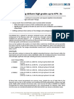 7abrilCZL Announcent 7Apr2016 Deep Drilling Delivers High Grades Up to 47 Percent Zn FINAL (1)