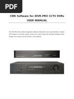 iDVR PRO CMS Software Manual PDF