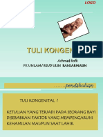 Tuli Kongenital 