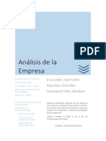 Análisis de La Empresa