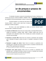 Manual de Implementacao Do Calculo Remoto de Precos e Prazos PDF