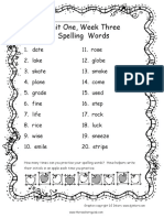 Spellingwords