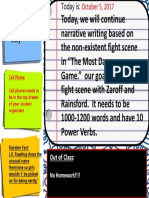 Writing Utensil Sheet of Paper Story: Equipment