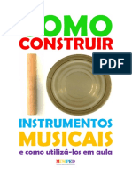 E-Book Instrumentos Musicais Confecção