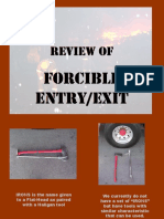 Review Of: Forcible Entry/Exit