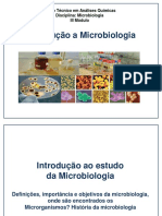 Aula 1 Introdução A Microbiologia PDF