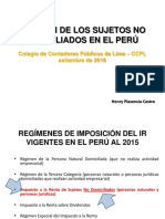 16.09.06 - Tributacion Sujetos No Domiciliados Impuesto Renta Empresarial PDF