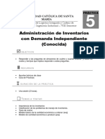 Práctica N°5_ADminsitración de Inventarios Demanda Independiente (1)