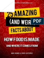 25 Amazing and Weird Facts About Food PDF