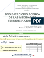 Actividad 2 Ejercicios Medidas Tendencia Central Salvador Suazo