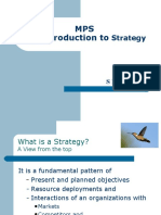 MPS - (1) Introduction To Strategy