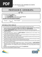 Prova Geo. Concurso