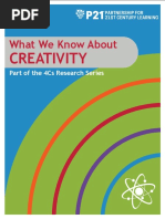 p21 4cs Research Brief Series - Creativity