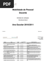 2ª Listas Mobilidade SG