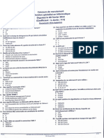 L'epreuve QCM Concours Informatique