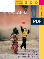 Bases So Lidas Atencio N y Educacio N de La Primera Infancia PDF
