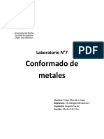 Laboratorio 7 Conformado de Metales