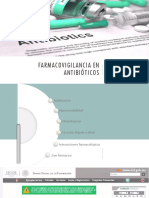 Farmacovigilancia en Antibióticos