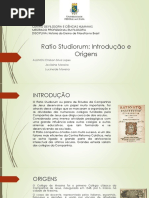 O Ensino Da Filosofia Na Colônia - Ratio Studiorum