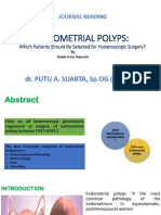 Endometrial Polyps:: Which Patients Should Be Selected For Hysteroscopic Surgery?