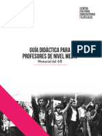 2 de Octubre 1968 Guia para Maestros