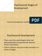 Erikson's Psychosocial Stages of Development: Human Development and Behaviour