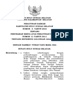 Perda HSS No 6 Tahun 2016 Perubahan Retribusi Jasa Umum PDF