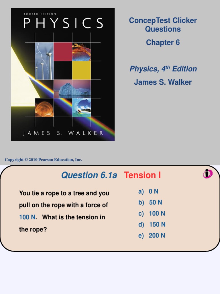 06 ConcepTests Clickers | PDF | Friction | Force
