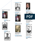 Presidentes de Guatemala (Padres y Fechas de Ejercimiento de La Presidencia)