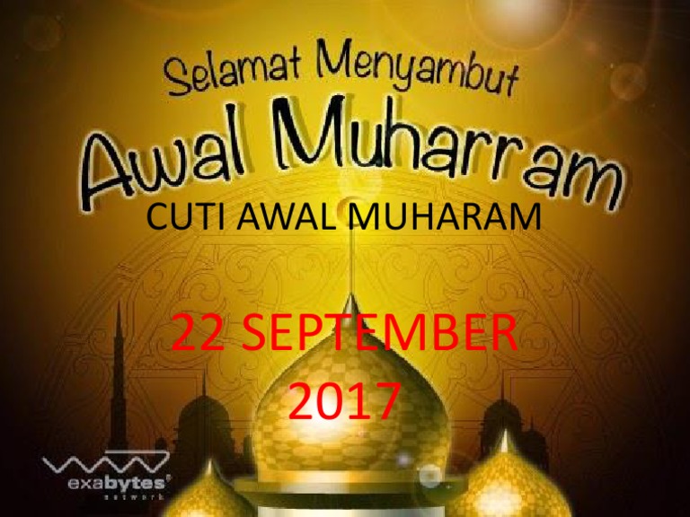 Cuti Awal Muharam PDF