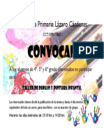 Convocatoria Dibjo y Pintura