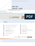 Proyecto Corredor Villavicencio -  Yopal