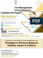 Online Reference Management Tools for Improving Research Visibility and Impact