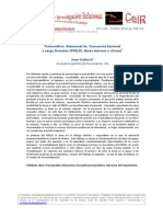 Coderch - Psicoan Lisis - Relacional - de - Frecuencia - Seman Al - y - Larga - Duracion PDF