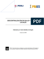 Descentralizacion y Gobiernos Locales-Reporte PDF