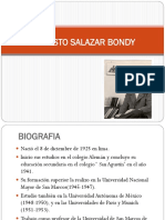 Biografía filósofo peruano Augusto Salazar Bondy