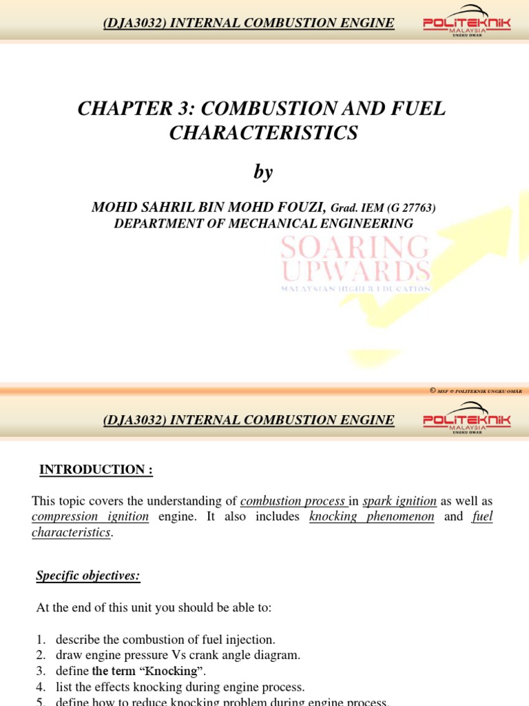 Dja3032 Chapter3 151217030704 | PDF | Internal Combustion Engine ...