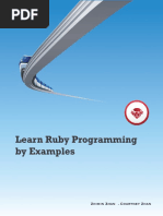 Learn Ruby Programming by Examples en