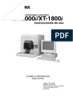 Analizador hematológico automático XT-2000i/XT-1800i