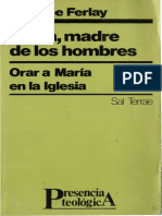 Ferlay Philippe Maria Madre de Los Hombres Orar A Maria en La Iglesia Afr Presencia Teologica 036 PDF