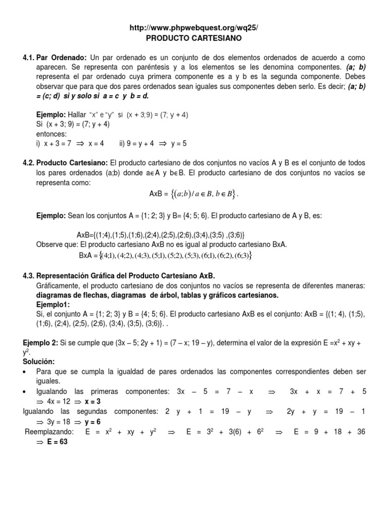 Producto Cartesianoucv