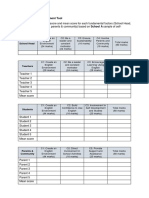 4 Practice Sheet - Self-Assessment Tool-1 - For Merge