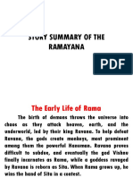 Story Summary of The Ramayana