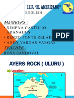 Ingles Ayers Rock .....
